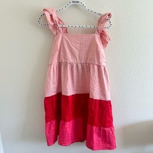 Lauren Conrad Barbie Core bow tie back dress